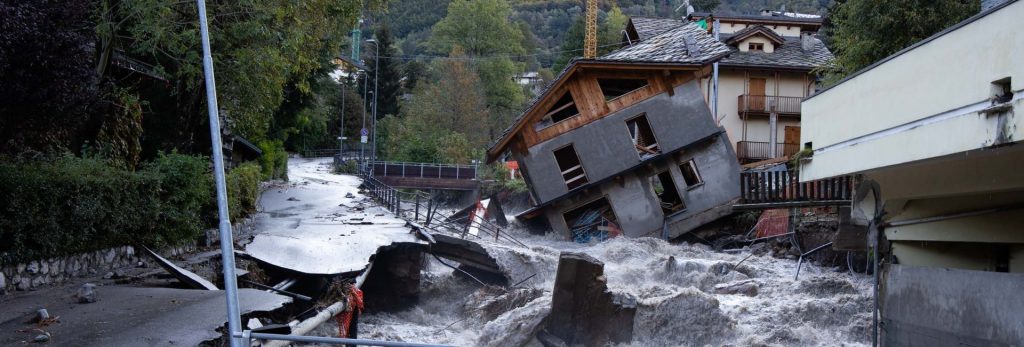 La Tempête Alex dévaste le Piémont